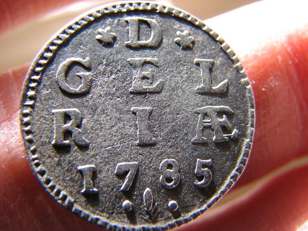 Twee stuivers Gelderland uit 1785, Vóór koninkrijk, Zilver, Losse munt, Overige waardes