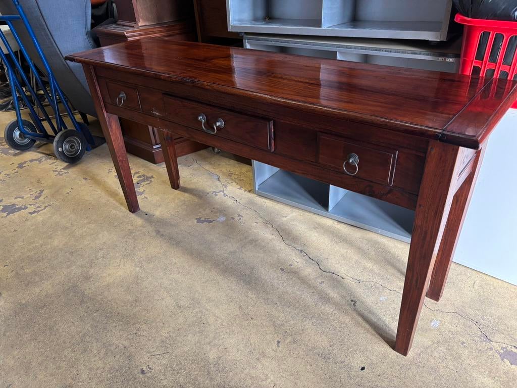 Antieke stijl halkast/wandmeubel - 40x145x73H, Ophalen of Verzenden