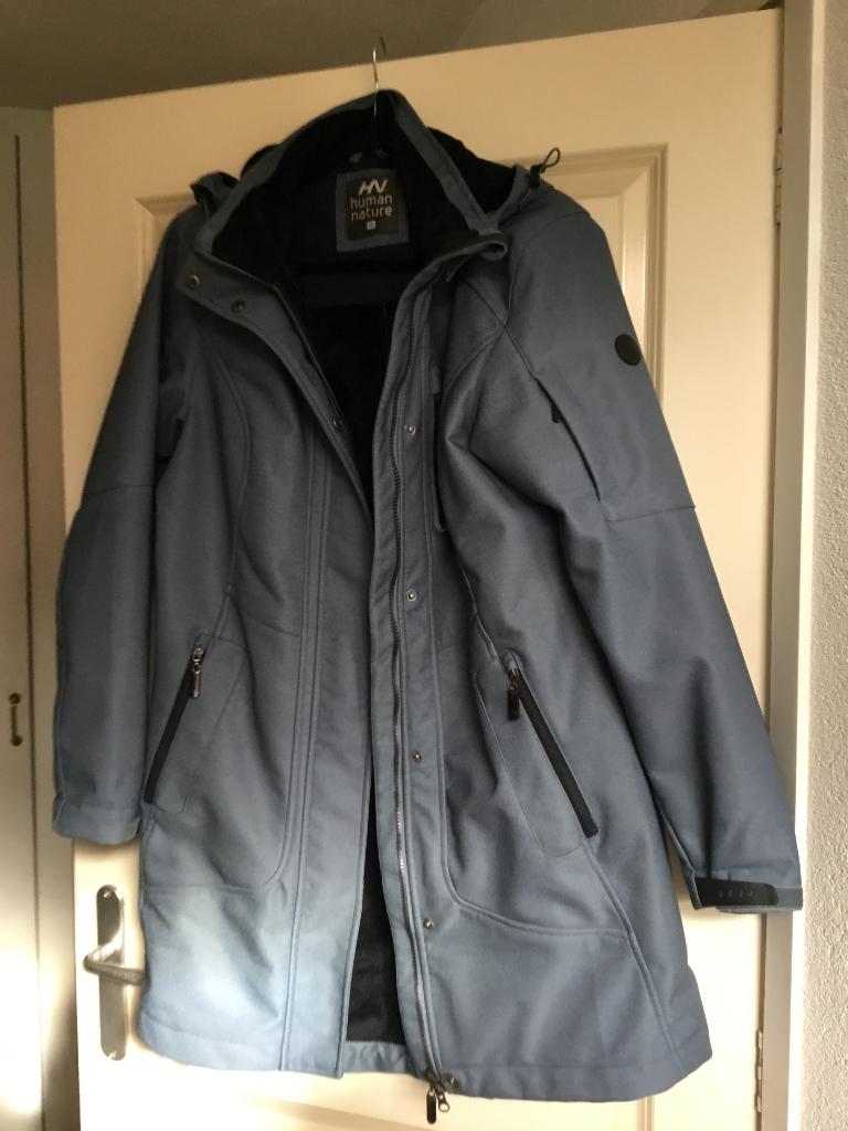 Dames jas, Ophalen of Verzenden, Zo goed als nieuw, Maat 42/44 (L), Blauw