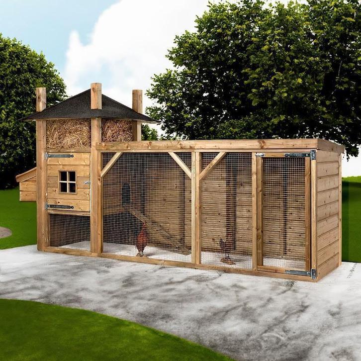 Kippenhok Hooiberg Silke, Dieren en Toebehoren, Pluimvee | Toebehoren, Nieuw, Kippenhok of Kippenren, Ophalen of Verzenden