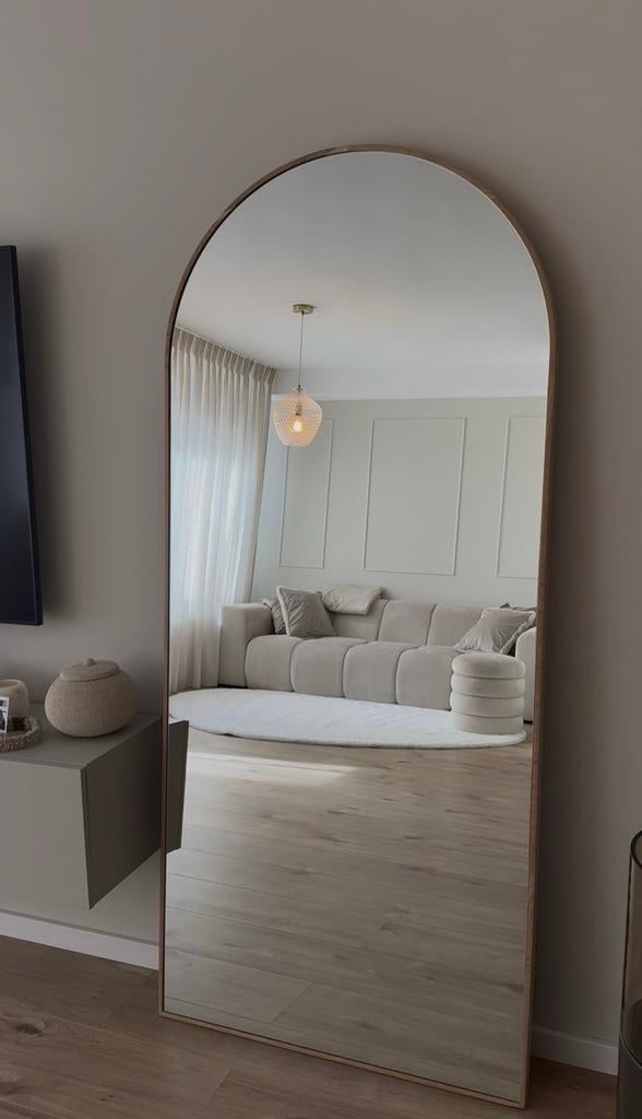Nieuwe Boogspiegel - Ophalen in Houten, Huis en Inrichting, Woonaccessoires | Spiegels, Nieuw, Ophalen of Verzenden, Overige vormen