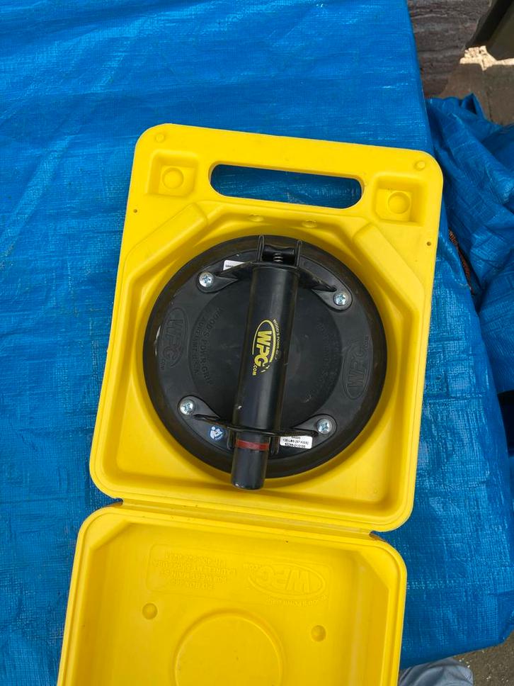 WPC Glaszuiger / Glass Lifter met Koffer, Doe-het-zelf en Verbouw, Gereedschap | Handgereedschap, Gebruikt, Ophalen of Verzenden