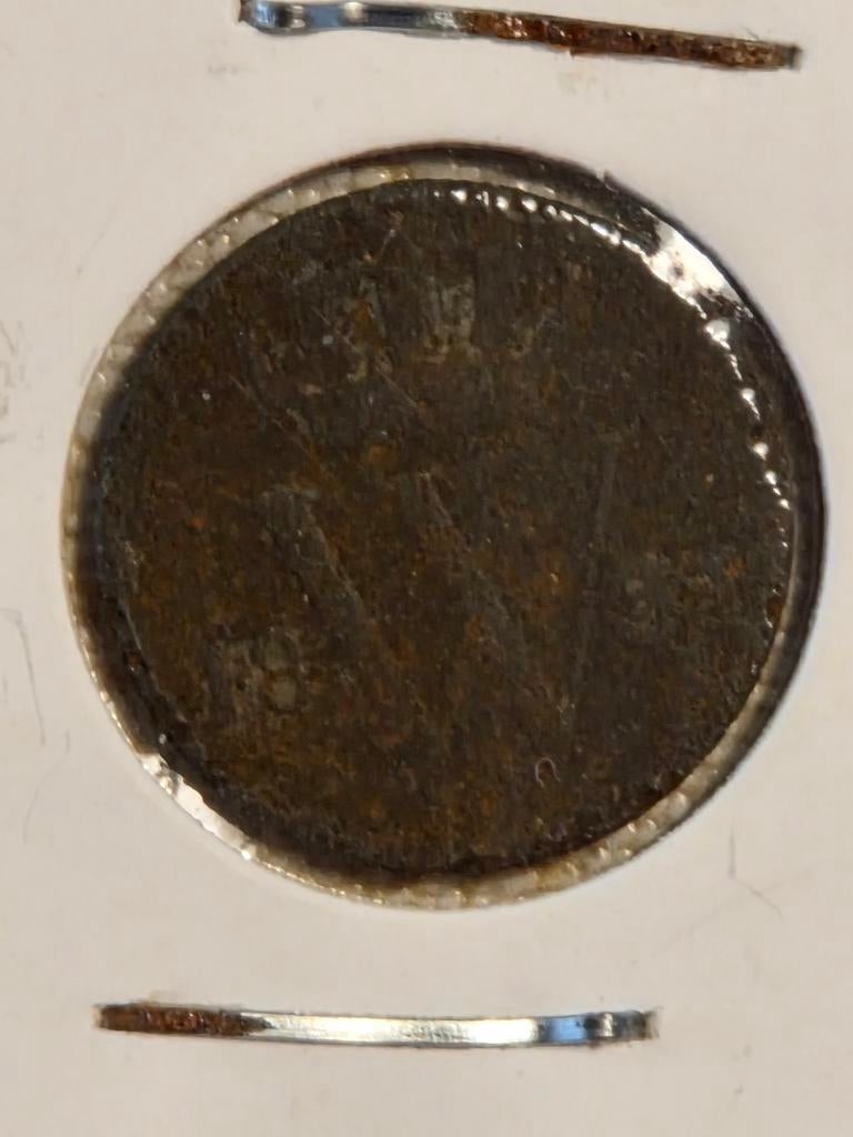 1/2 cent uit 1832B,zeer zeldzaam., Ophalen of Verzenden, Vóór koninkrijk, Overige waardes, Losse munt