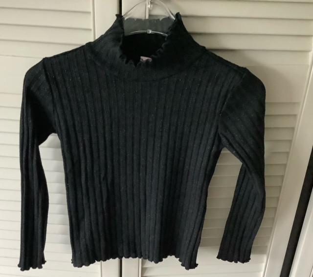 zwart col truitje hema, maat 134, Meisje, Ophalen of Verzenden, Zo goed als nieuw, Shirt of Longsleeve