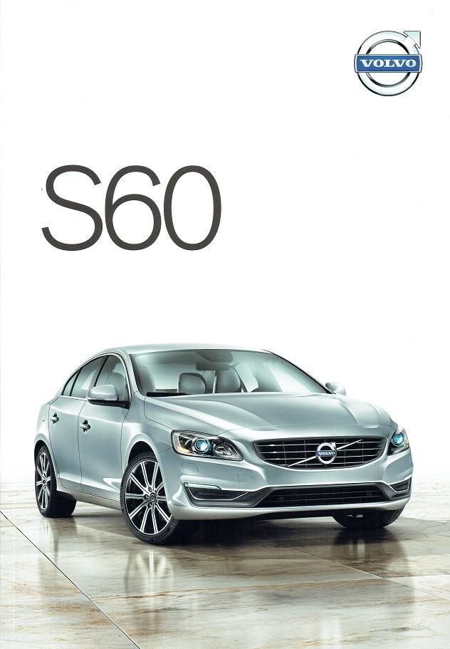 Folder Volvo S60 (2014), Verzenden, Zo goed als nieuw, Volvo