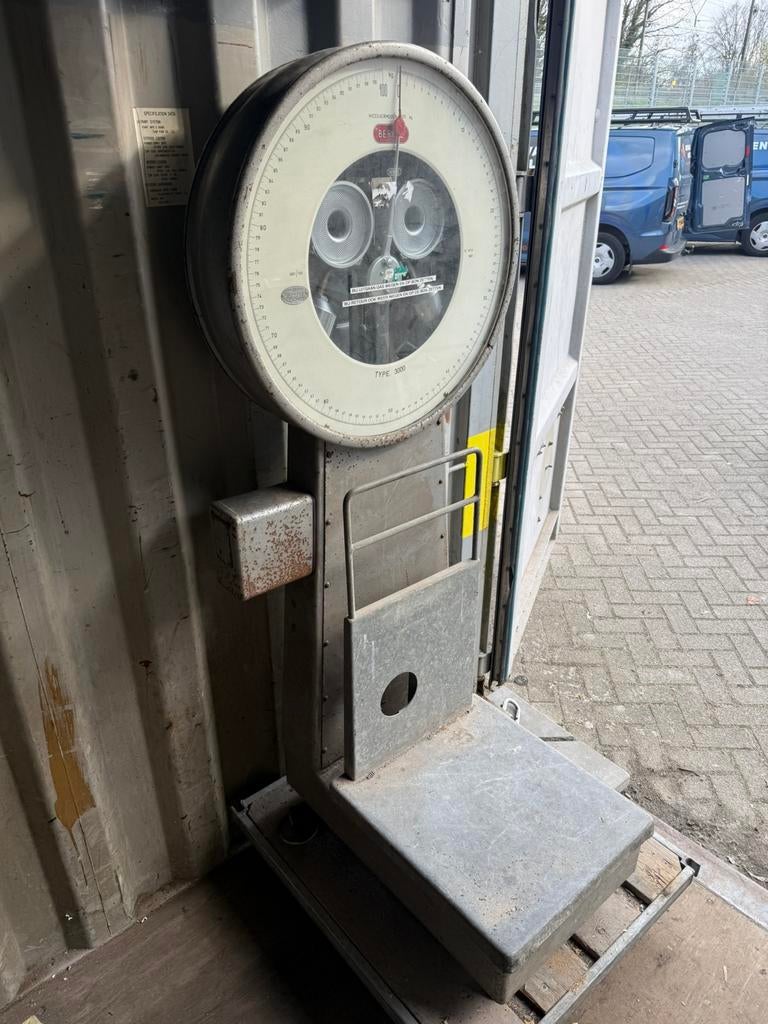 Berkel weegschaal type 3000, Witgoed en Apparatuur, Weegschalen, Ophalen, Gebruikt, Winkelweegschaal, 50 tot 100 kg