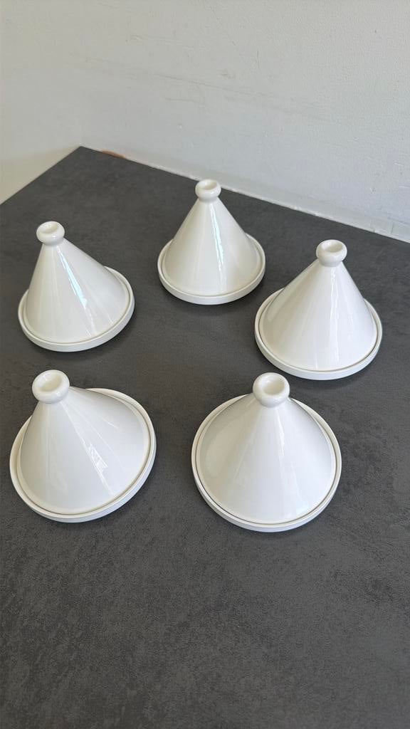 Mini tajine bordjes, Ophalen, Zo goed als nieuw, Overige materialen, Koekenpan of Braadpan
