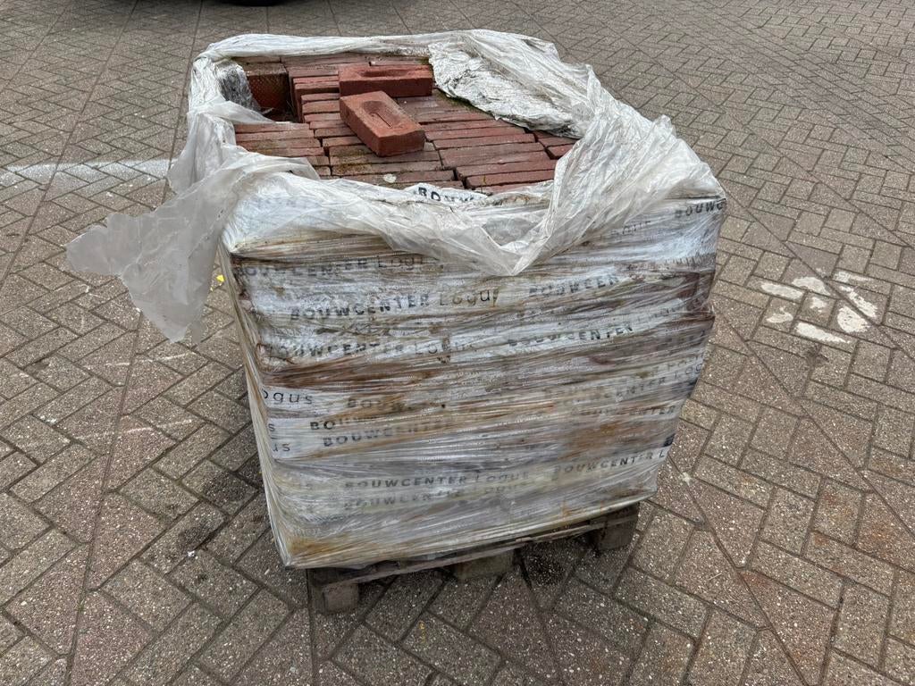 Palet metselstenen, Doe-het-zelf en Verbouw, Metselstenen, Ophalen of Verzenden, Bakstenen