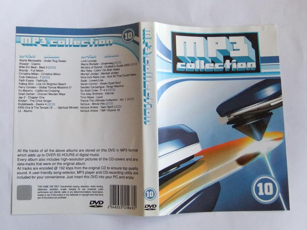 MP3 collection op dvd  deel 10, Alle leeftijden, Verzenden, Zo goed als nieuw