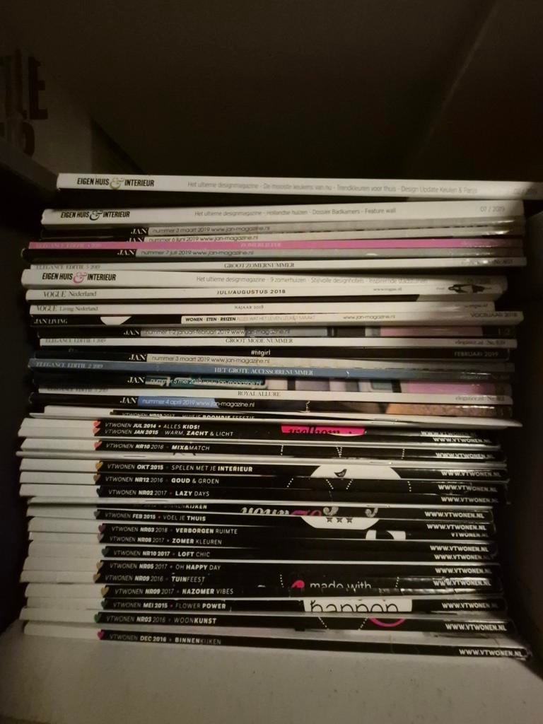 VTwonen + Linda + Eigen Huis Interieur - 2016-2024, Ophalen, Gelezen, Overige typen