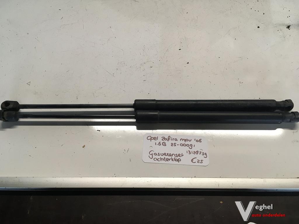 Opel Zafira 1.6 B 2006 2500091  Gasveren set Achter, Gebruikt, -, -, Ophalen of Verzenden