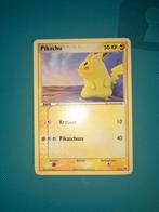 Pikachu 6/10 Duits. Ex trainer kit   Nm ., Ophalen of Verzenden, Nieuw, Losse kaart