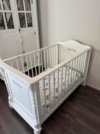 Wit ledikant en commode, Kinderen en Baby's, Kinderkamer | Bedden, Gebruikt, Minder dan 140 cm, Minder dan 70 cm, Ophalen