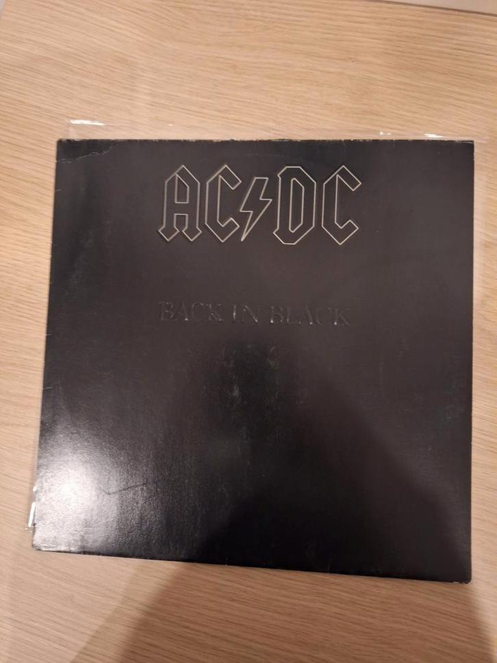 AC/DC - Back in Black LP (Vinyl), Cd's en Dvd's, Vinyl | Rock, Gebruikt, Poprock, 12 inch, Ophalen of Verzenden