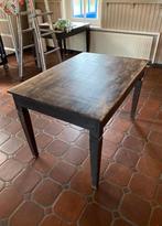 Houten tafel, Huis en Inrichting, Ophalen, Zo goed als nieuw, Rechthoekig, 50 tot 100 cm