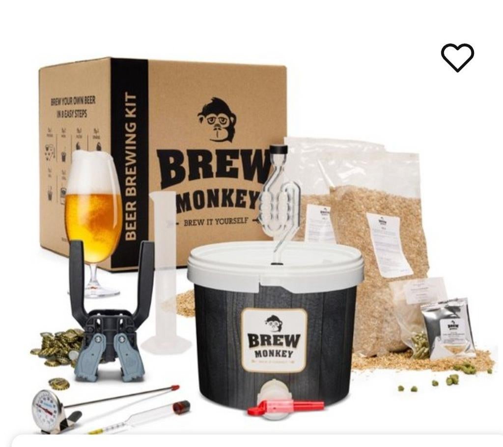 Brew Monkey Bierbrouwpakket Blond compleet en nieuw, Ophalen of Verzenden, Nieuw