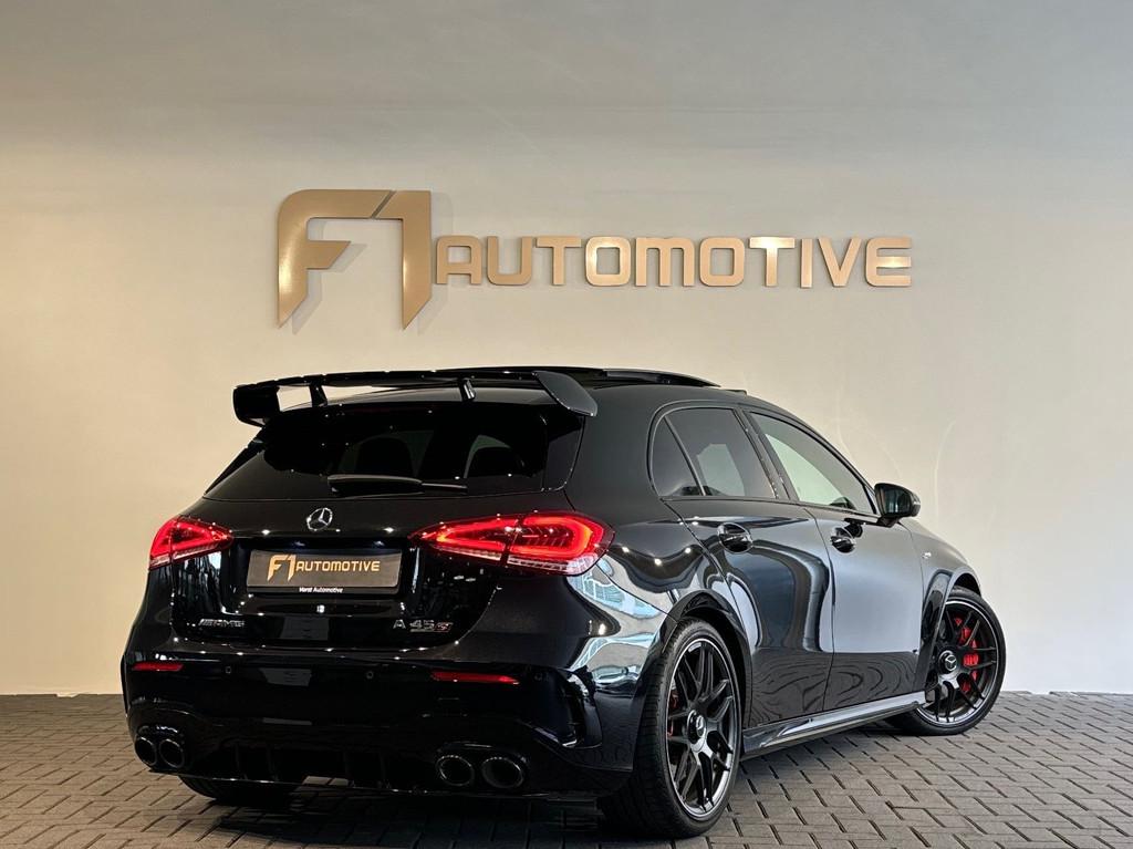 Mercedes-Benz A-klasse AMG 45 S 4M+ Premium+ Pano|Kuip|Memor, Auto's, Automaat, Gebruikt, 4 cilinders, 1535 kg