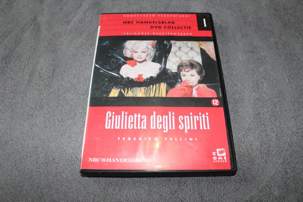 DVD Giuletta Degli Spiriti, Vanaf 12 jaar, Ophalen of Verzenden, Gebruikt, Italië
