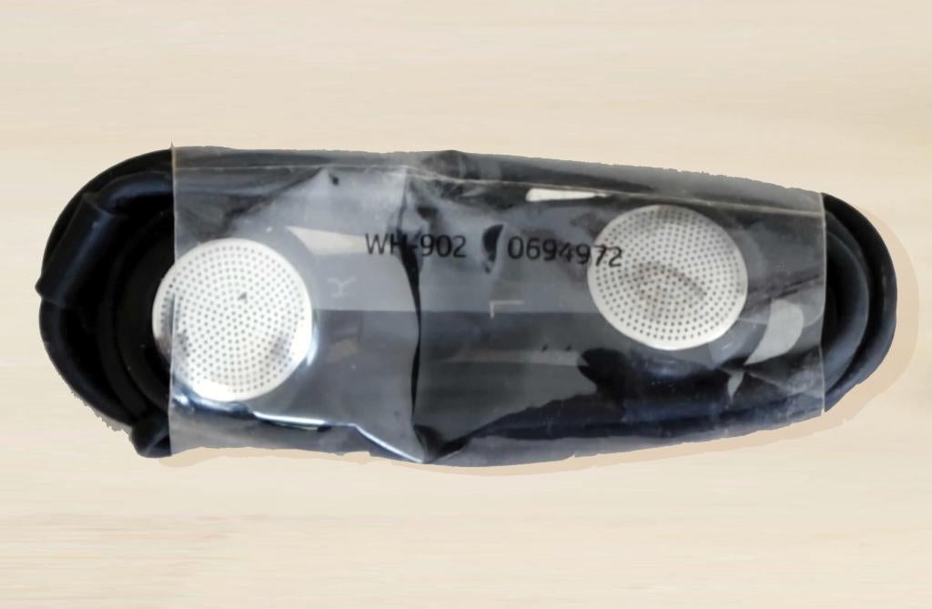 Nieuwe zwarte Nokia WH-902 Stereo Headset In Ear Oordopjes, Zwart, In gehoorgang (in-ear), Overige merken, Nieuw