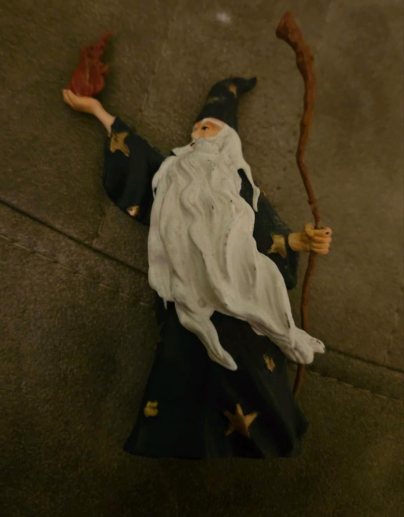 Merlijn de Tovenaar figuurtje PAPO 1999, Verzamelen, Ophalen of Verzenden, Gebruikt