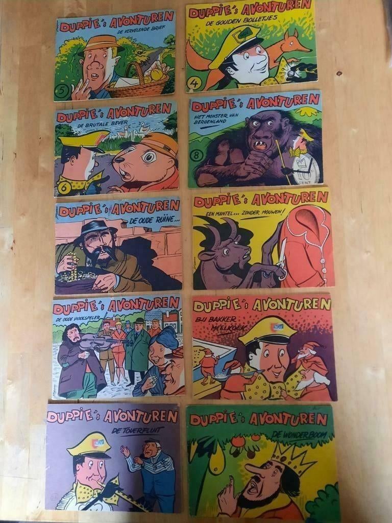 DUPPIE'S AVONTUREN - NGV MERKLEVERANCIER - JAREN '60, Ophalen of Verzenden, Overige typen
