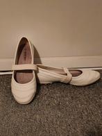 Witte dames ballerina's maat 38, Ophalen, Zo goed als nieuw, Wit, Schoenen