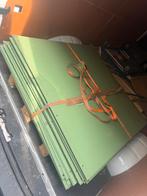 48x Trespa platen 124x132cm, Ophalen, Gebruikt, HPL, 20 tot 50 mm