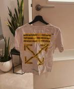 Off-White Yellow Tape Arrow Tee, Ophalen of Verzenden, Zo goed als nieuw, Maat 48/50 (M), Wit
