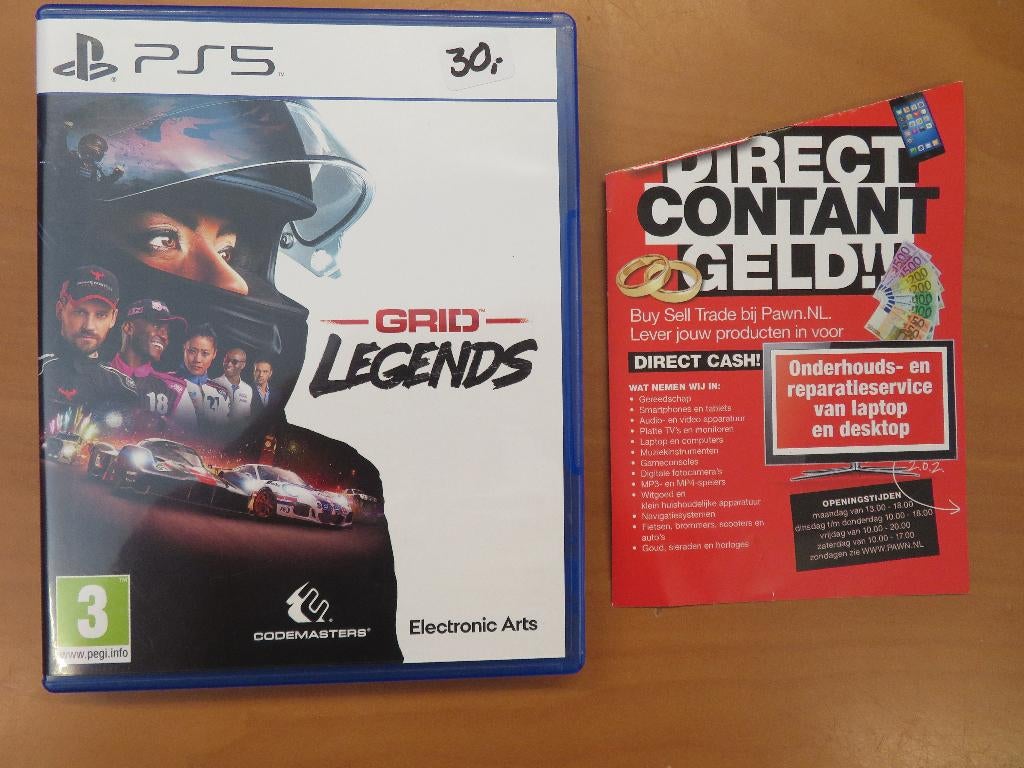 Playstation 5 Grid Legends | Pawn Eindhoven, Ophalen, Gebruikt