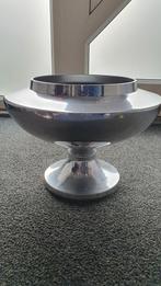 Aluminium schaal/vaas doorsnede 40 cm, Ophalen, Rond, Overige materialen