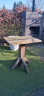 Statafel steigerhout, Ophalen, Rechthoekig, Hout