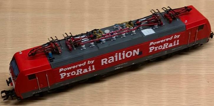 Piko BR189 Railion Powered by Prorail AC digitaal, Hobby en Vrije tijd, Modeltreinen | H0, Zo goed als nieuw, Locomotief, Wisselstroom