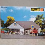 2x H0 Bouwpakket Faller Aldi + Kibri Industrie Nieuwstaat, Overige merken, Gelijkstroom of Wisselstroom, Brug, Tunnel of Gebouw