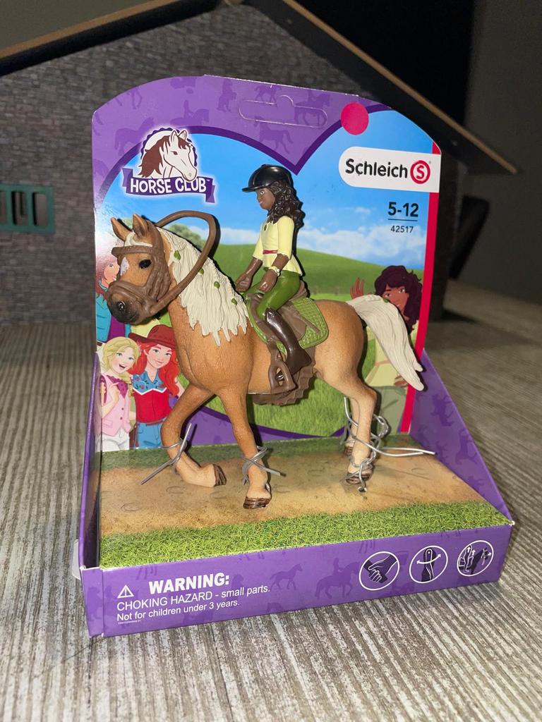 Schleich Horse Club Sarah en Mystery, Ophalen of Verzenden, Zo goed als nieuw, Jongen of Meisje
