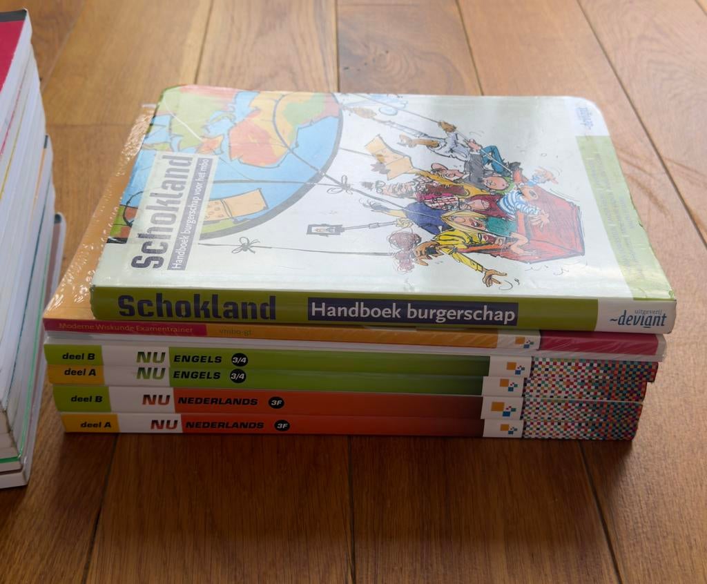 Nederlands, Engels, Wiskunde en Burgerschap, Boeken, Ophalen of Verzenden, Zo goed als nieuw, Overige niveaus