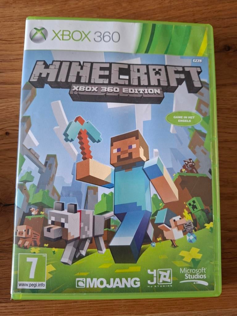 Xbox 360 Minecraft, Spelcomputers en Games, Games | Xbox 360, 3 spelers of meer, Ophalen of Verzenden, Gebruikt, Vanaf 7 jaar