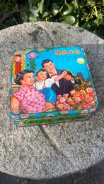 Vintage Kwong Sang Tea Company blik, jaren '50, Ophalen of Verzenden, Gebruikt, Thee, Overige merken