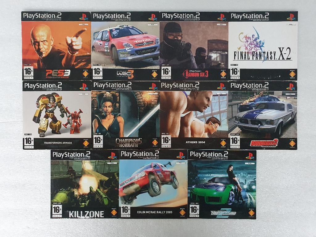 PS2: Lot van 11 Demo discs Playstation magazine, Avontuur en Actie, Gebruikt, 1 speler, Ophalen of Verzenden