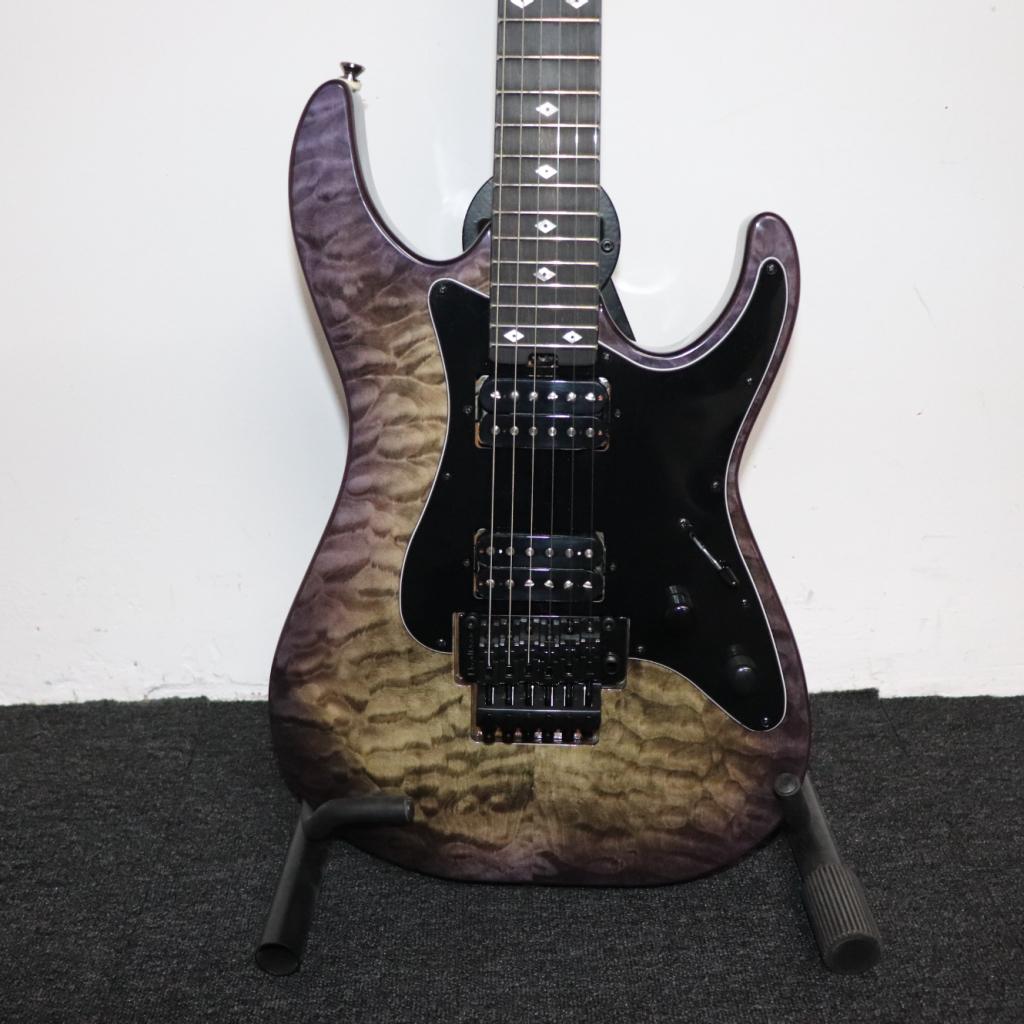 Kramer Guitars Quilt HHFR Ultraviolet Burst, Muziek en Instrumenten, Snaarinstrumenten | Gitaren | Elektrisch, Flex Ltd., Zo goed als nieuw