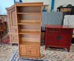 Leuke houten Boekenkast Izgst. Zie omschr,, Ophalen, Zo goed als nieuw, Eikenhout