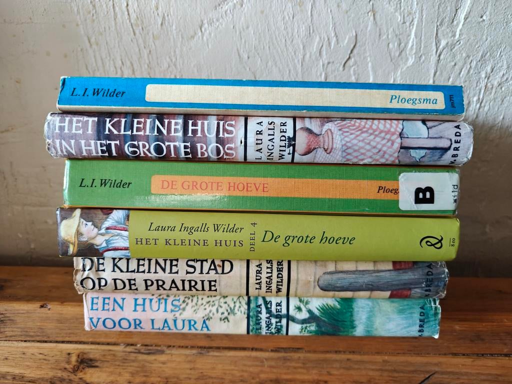 6 nostalgische boeken van: Het kleine huis., Ophalen of Verzenden