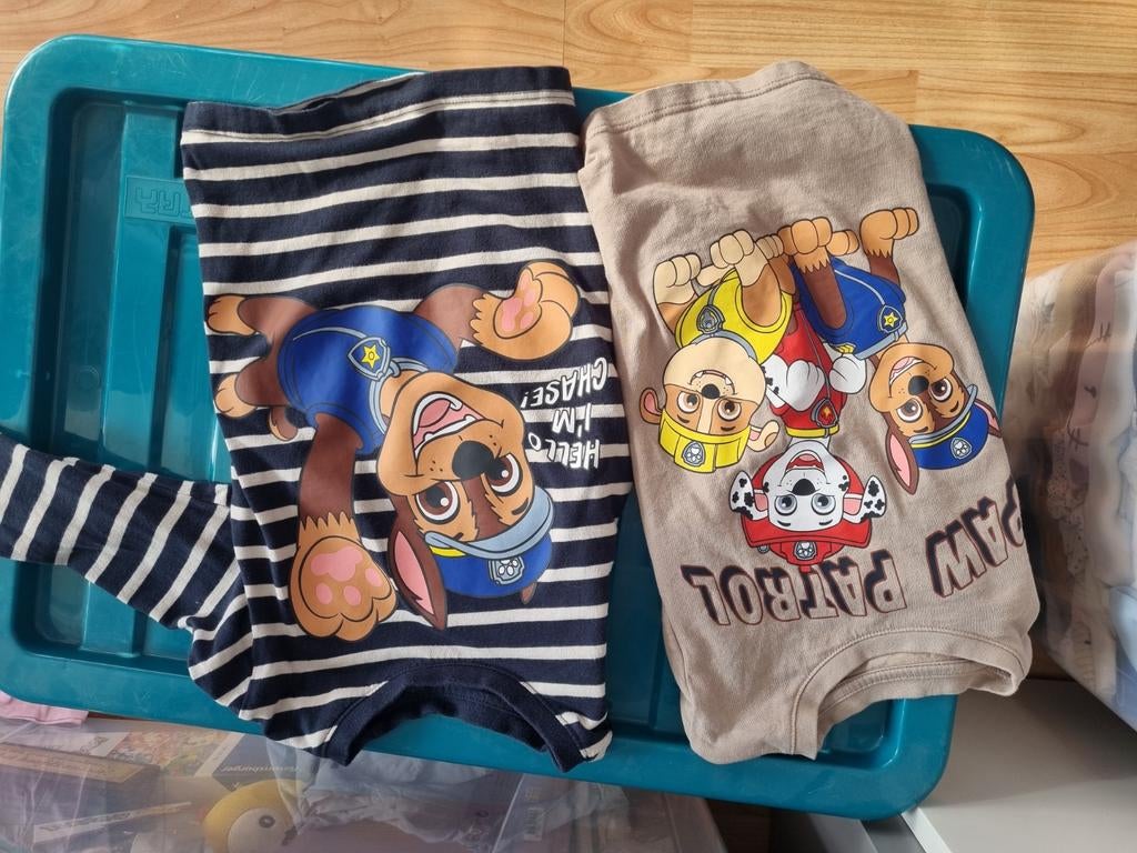 Paw Patrol shirts lange mouwen maat 104, Kinderen en Baby's, Kinderkleding | Maat 104, Ophalen, Gebruikt, Shirt of Longsleeve