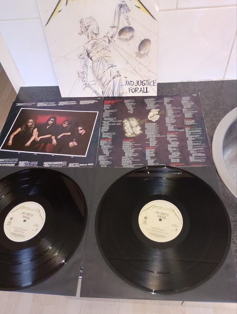 Metallica, ... And Justice for All, Vertigo 1988, Origineel, Ophalen of Verzenden, Gebruikt