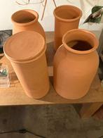 Waterkruiken terra cotta ; OLLA’S, 25 tot 40 cm, Rond, Ophalen of Verzenden, Zo goed als nieuw