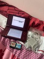 Nintendo DSi XL inclusief 2 spelletjes en oplader, Spelcomputers en Games, Spelcomputers | Nintendo DS, Met games, Dsi, Ophalen of Verzenden