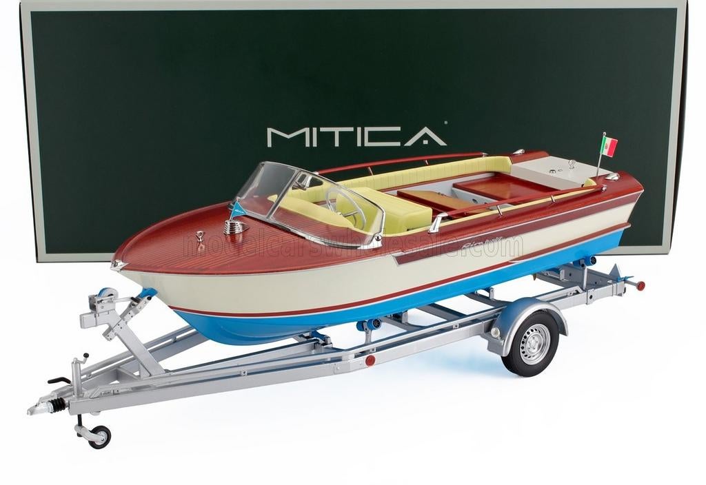 Voorverkoop aanbieding! Mitica Riva Junior Motorboot 1:18, Hobby en Vrije tijd, Overige merken, A, Overige typen, Nieuw