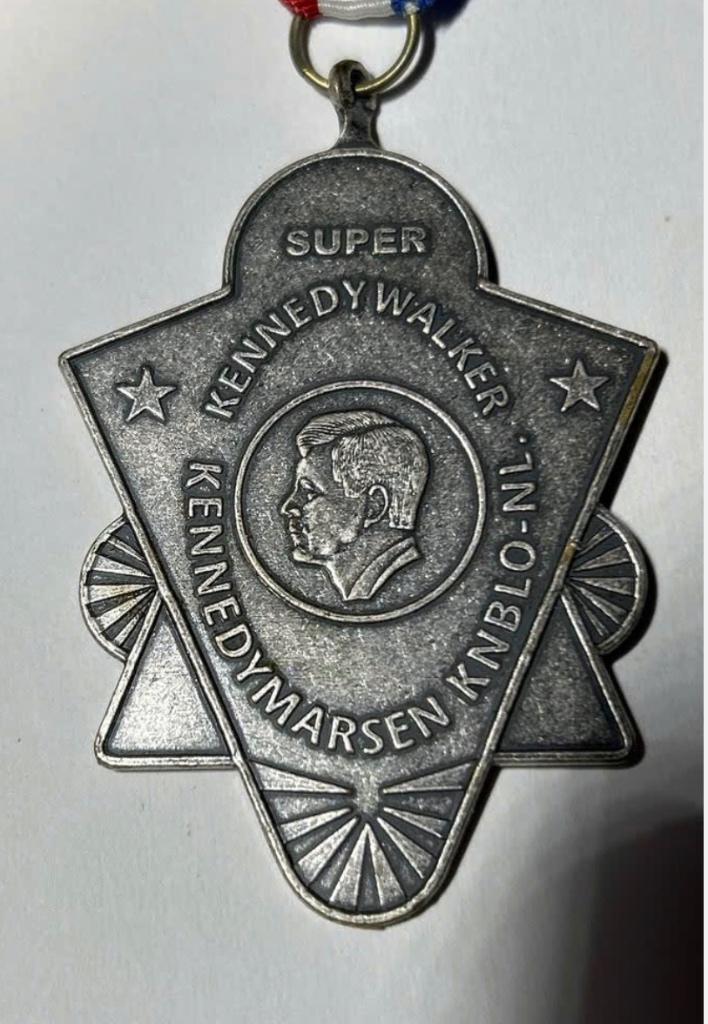 Mooie medaille Kennedymars KNBLO-NL, Postzegels en Munten, Penningen en Medailles, Ophalen of Verzenden, Overige materialen, Nederland