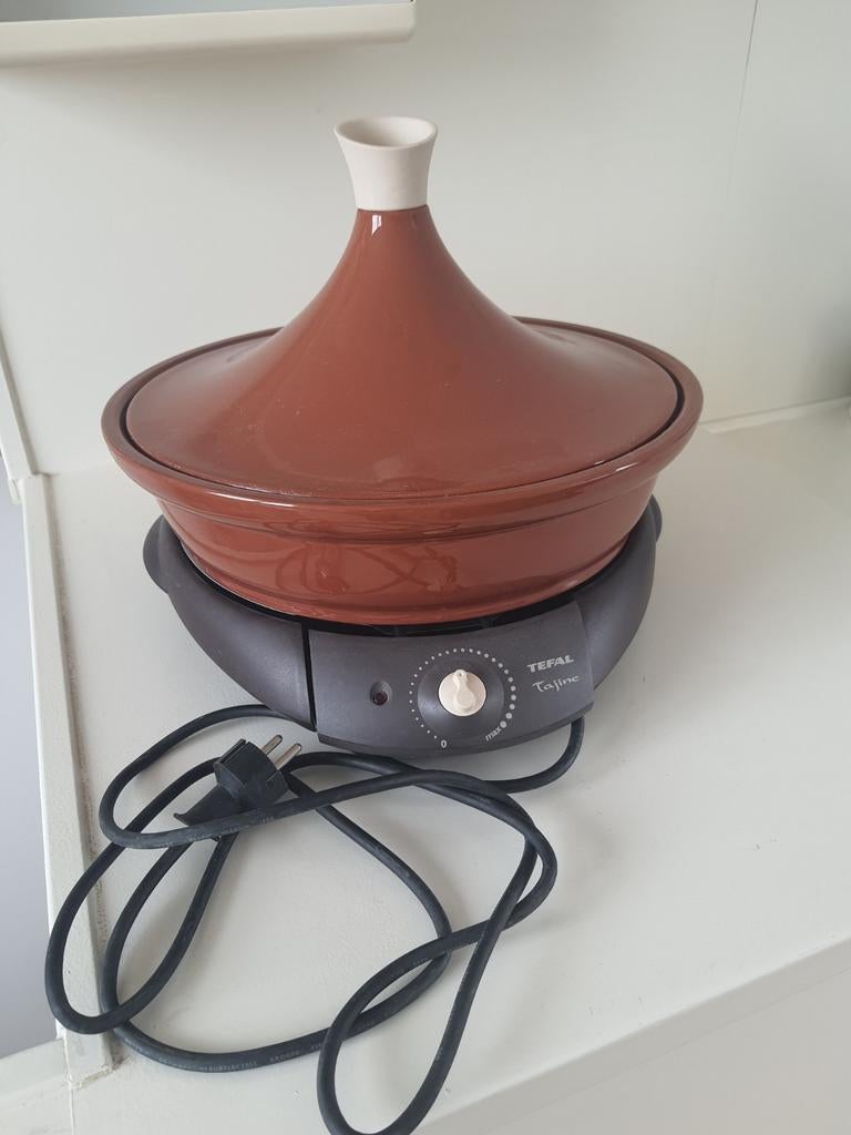 Tefal elektrische slowcooker / tajine – zo goed als nieuw, Ophalen of Verzenden, Zo goed als nieuw