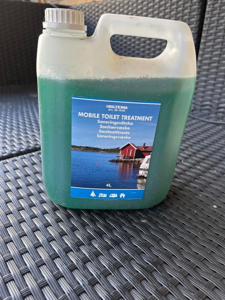 Vloeistof chemisch toilet 4 liter - Nieuw, Caravans en Kamperen, Ophalen, Nieuw