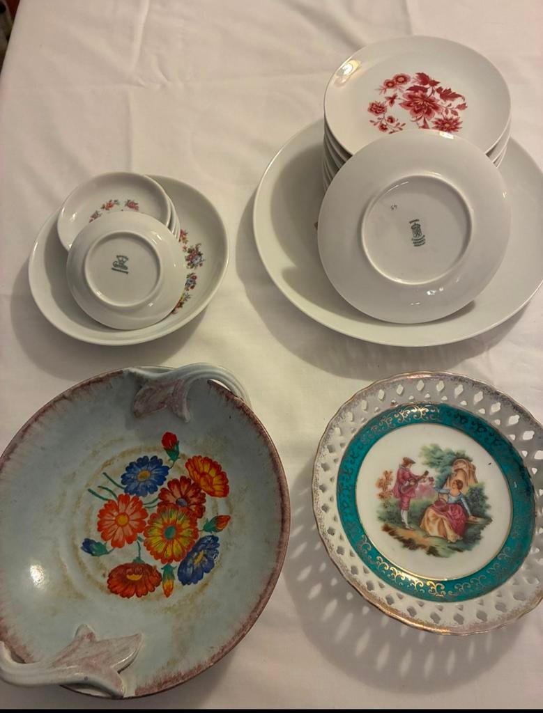 Diverse schotels/ Bavaria, Antiek en Kunst, Antiek | Schalen, Ophalen